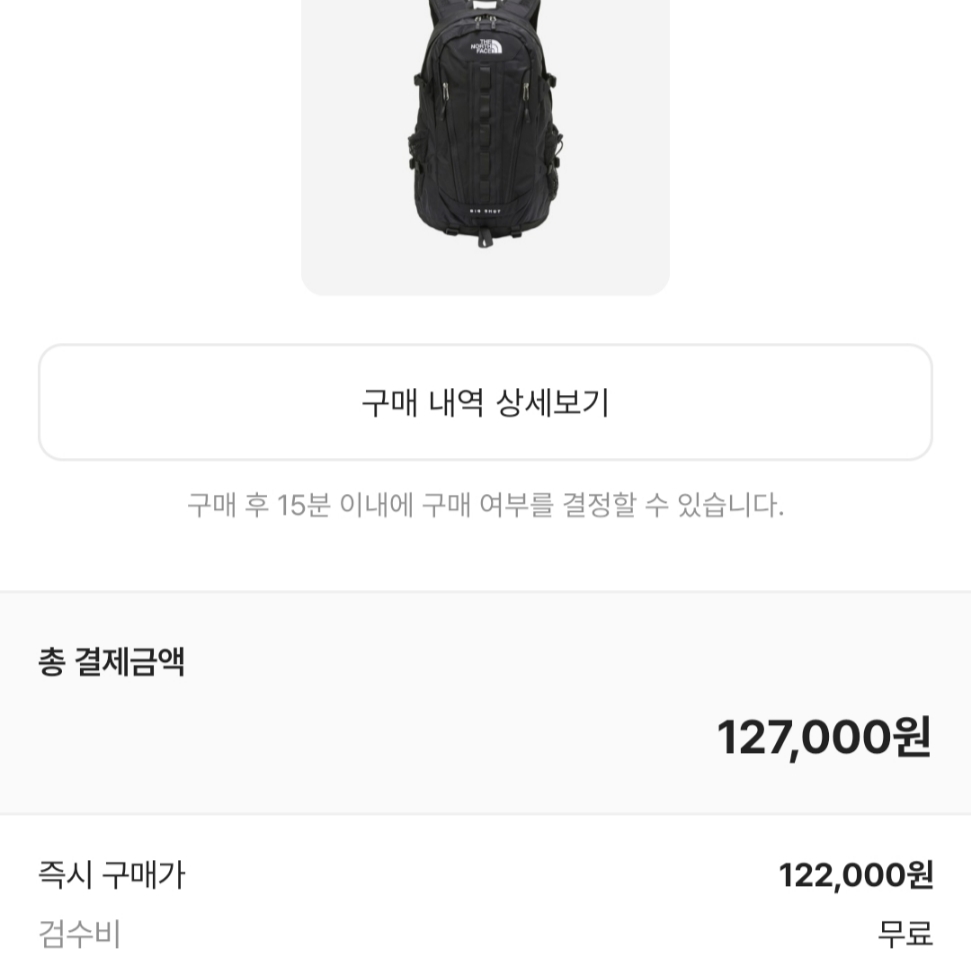 (W) Nike Dunk Low Photon Dust, The North Face Big Shot Black 착용 스타일 - 2