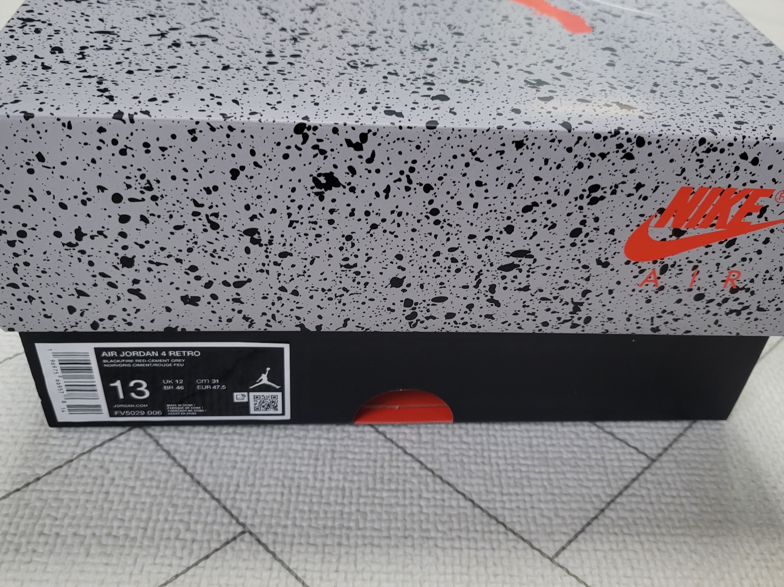 Jordan 4 Retro Bred Reimagined 착용 스타일 - 1