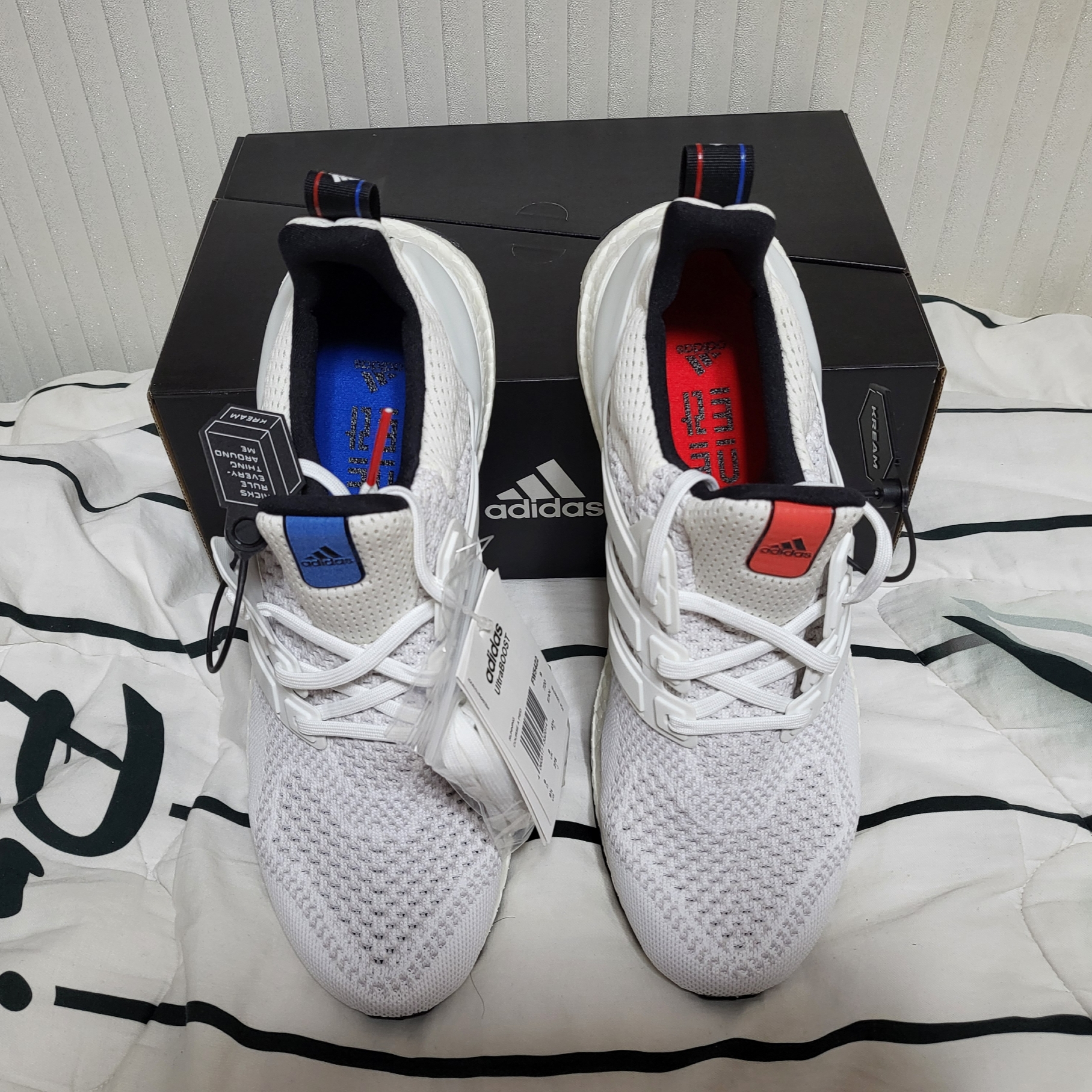 Adidas Ultraboost 2.0 Hangul White 착용 스타일 - 1