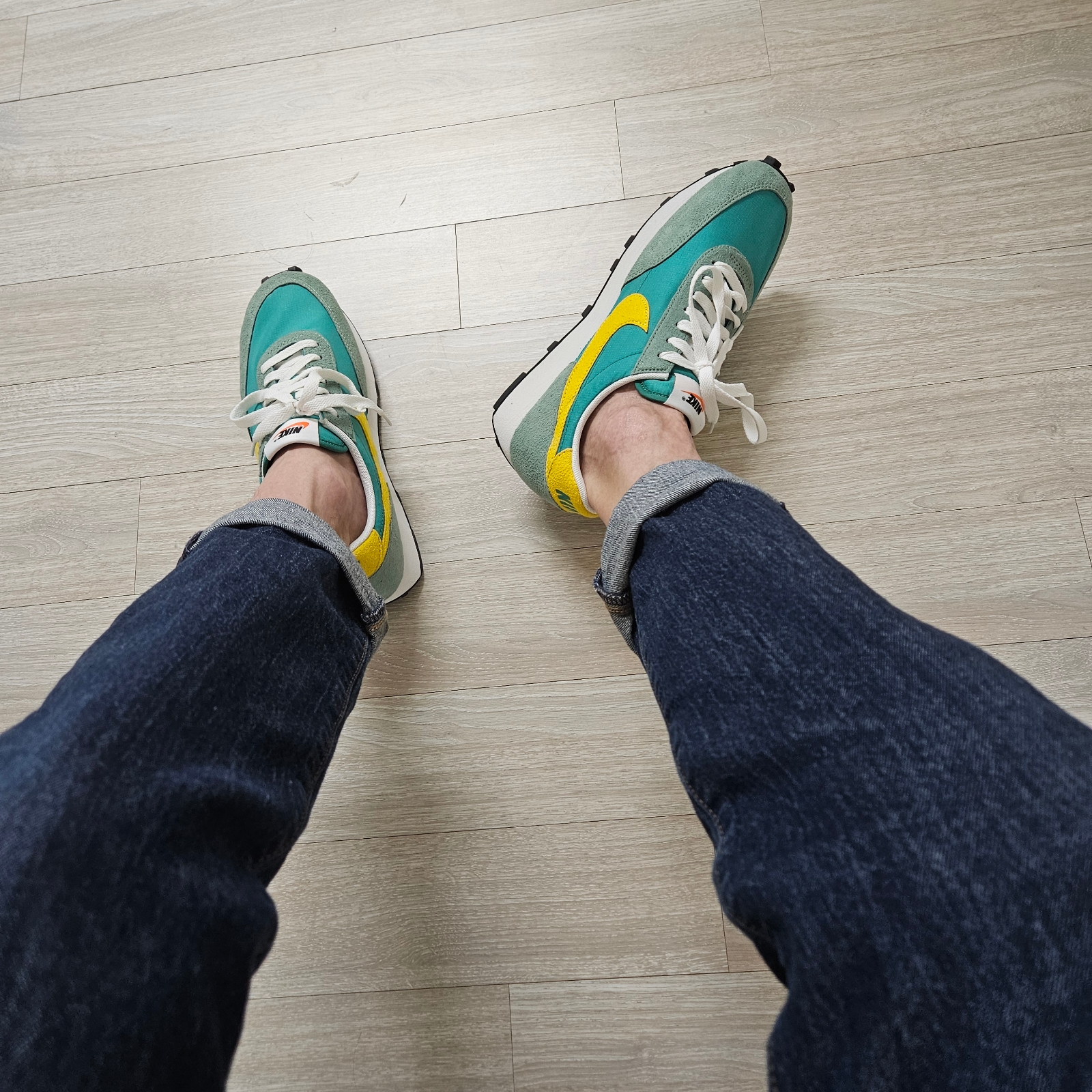 Nike Daybreak SP Neptune Green 착용 스타일