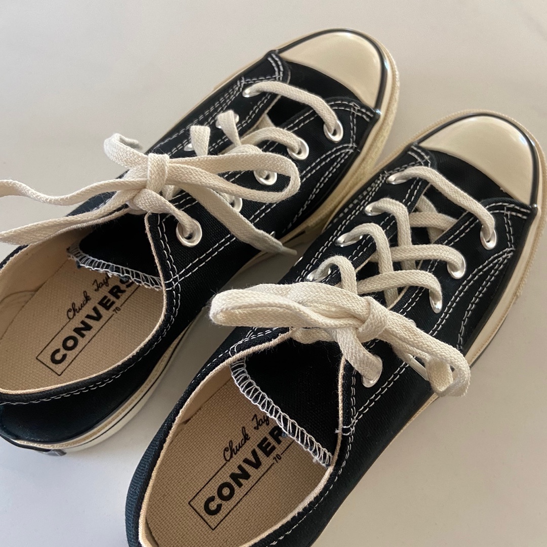 Converse Chuck 70 Ox Black - Standard 착용 스타일
