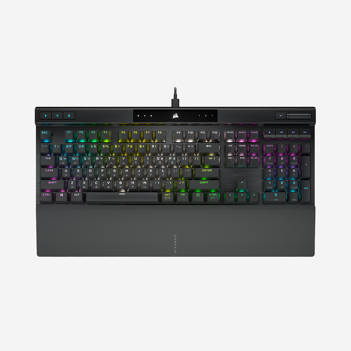 커세어 K70 RGB 프로 게이밍 기계식 적축 키보드 저소음(Corsair K70 RGB Pro Gaming Mechanical Keyboard Silent)