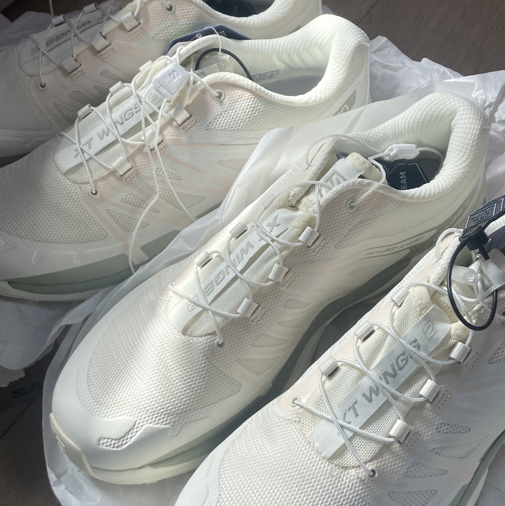 Salomon XT-Wings 2 Vanilla Ice 착용 스타일