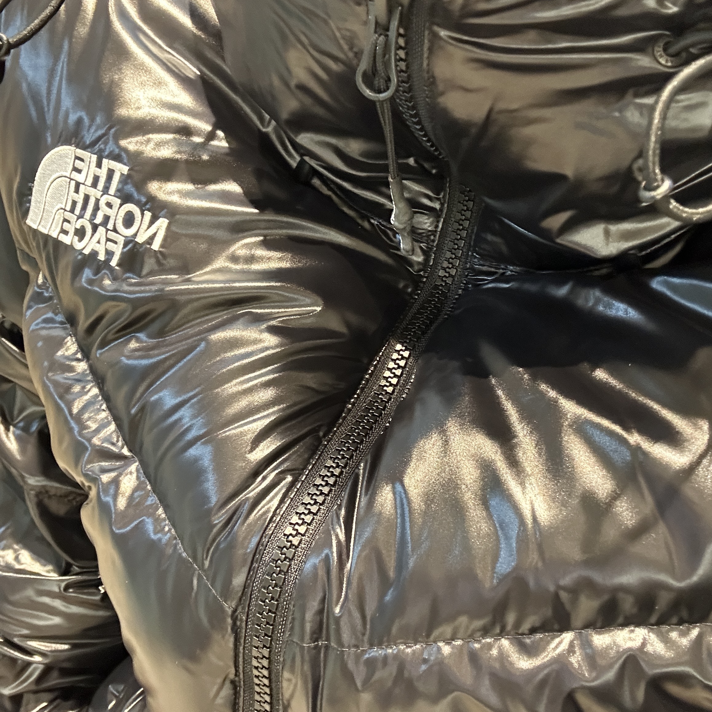 The North Face White Label Neo Free Move Down Jacket Black 착용 스타일