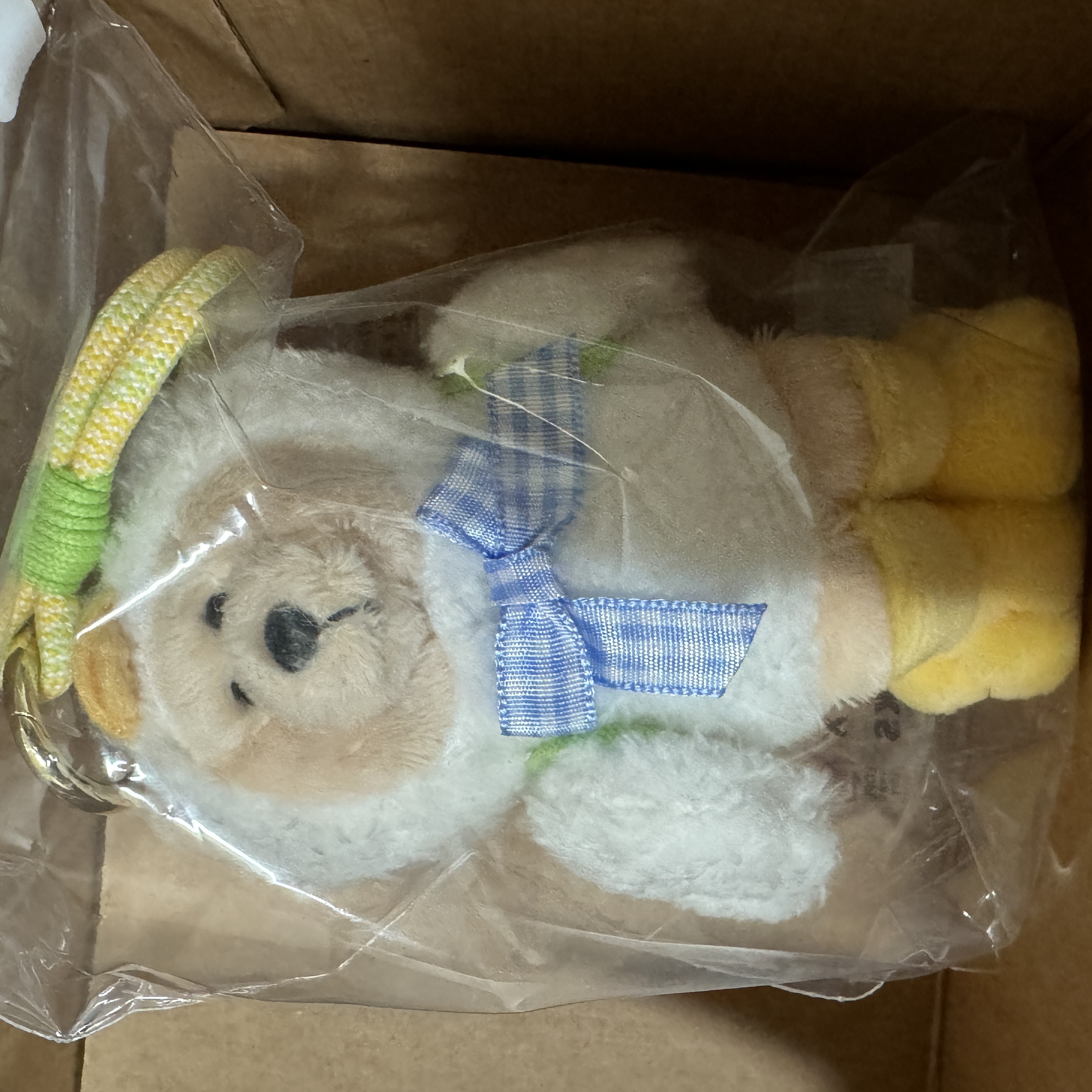 Starbucks Delight Color Rope Bearista Keychain 착용 스타일 - 2