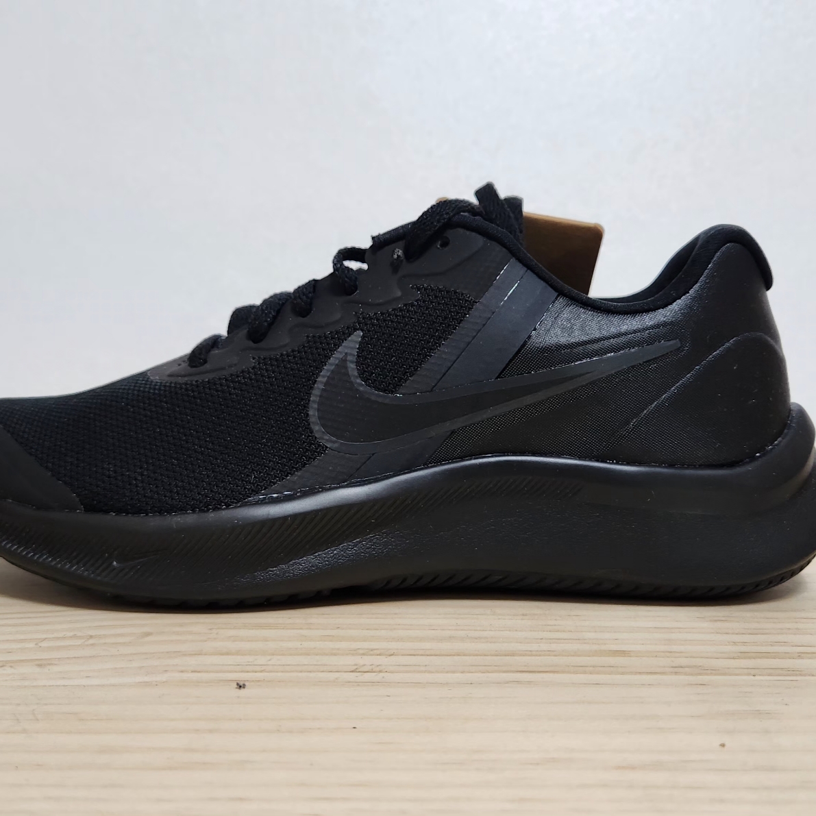 (GS) Nike Star Runner 3 Road Black 착용 스타일
