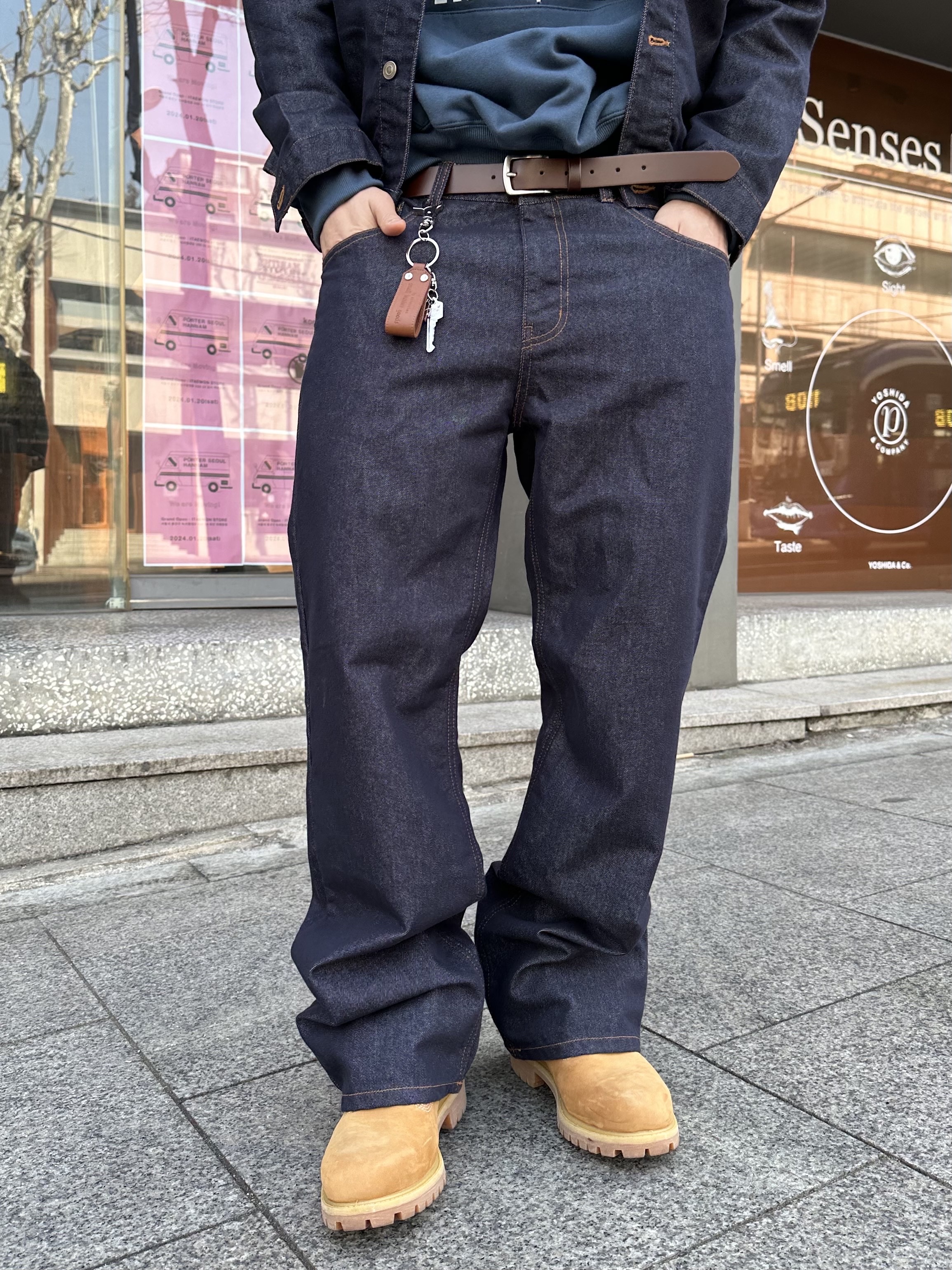 Timberland Premium 6 inch Waterproof Boot Wheat Nubuck - Wide 착용 스타일 - 8