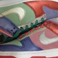 (W) Nike Dunk Low Sunset Pulse 착용 스타일