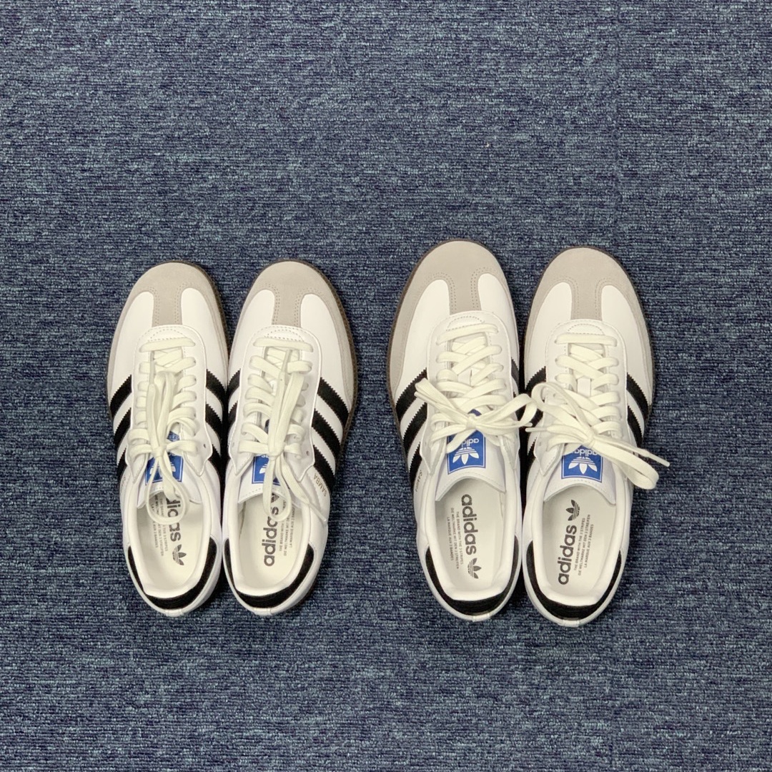 Adidas Samba OG Cloud White 착용 스타일 - 1