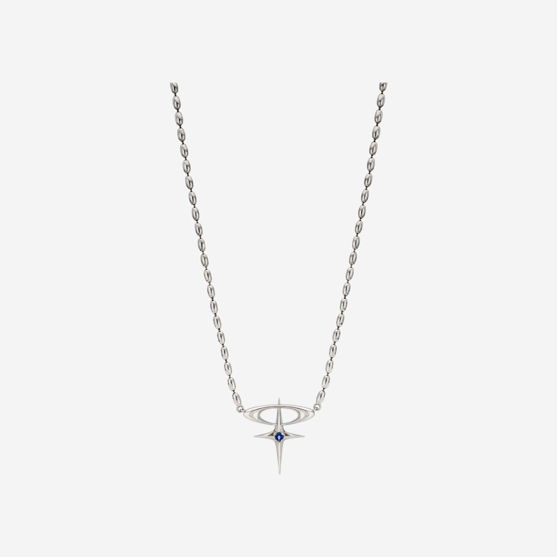 티스 로고 쥬얼 초커 블루 사파이어(Teeth Logo Jewel Choker Blue Sapphire) - 3
