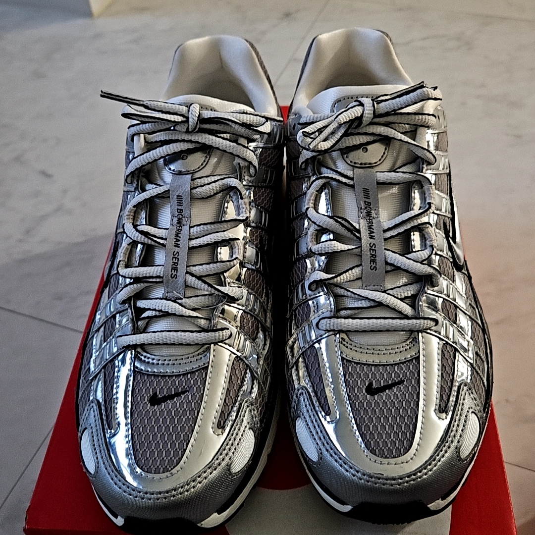 Nike P-6000 Metallic Silver 착용 스타일 - 2