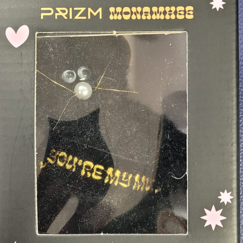 Monamhee Muse Edition Keyring Black 착용 스타일
