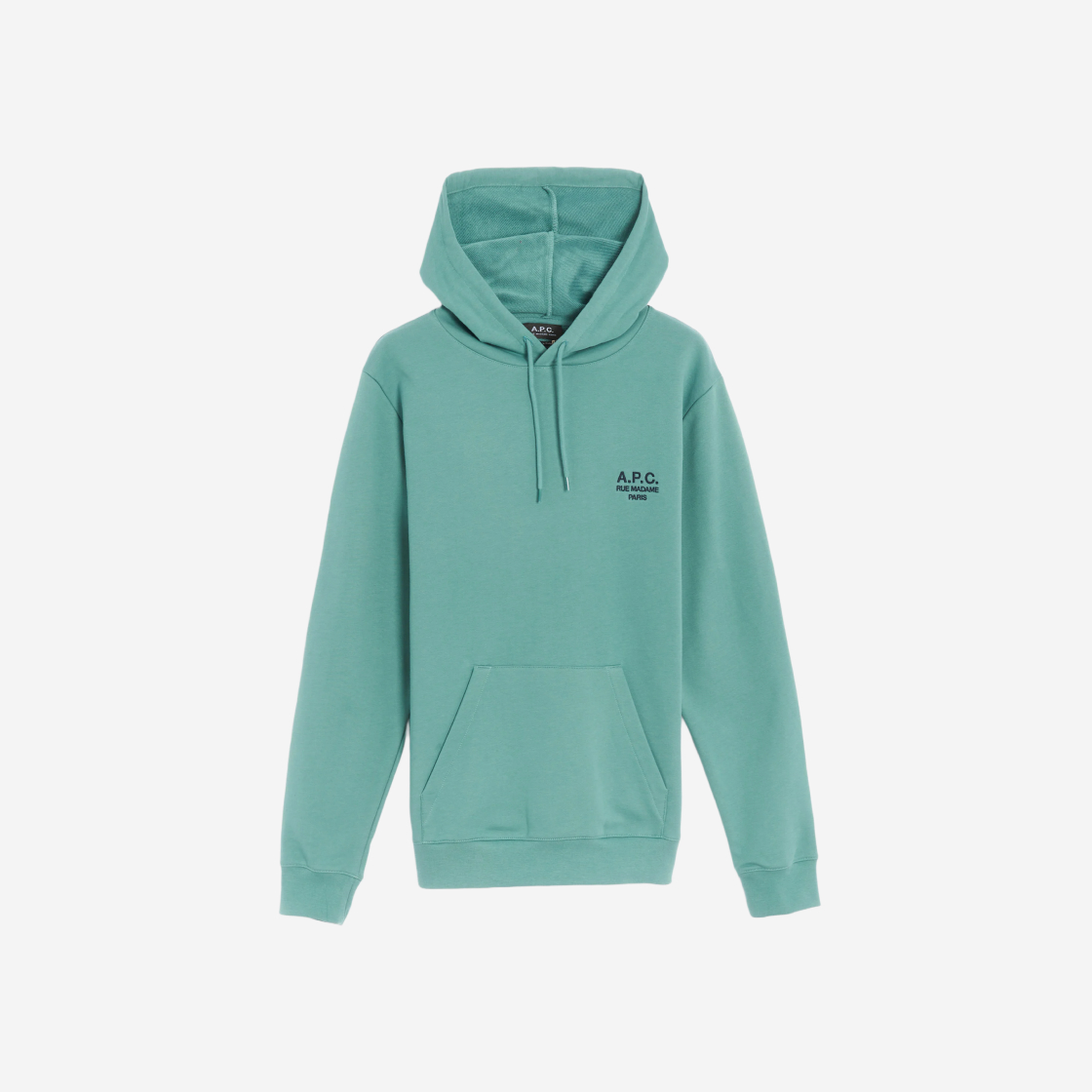 A.P.C. Marvin Hoodie Gray Green