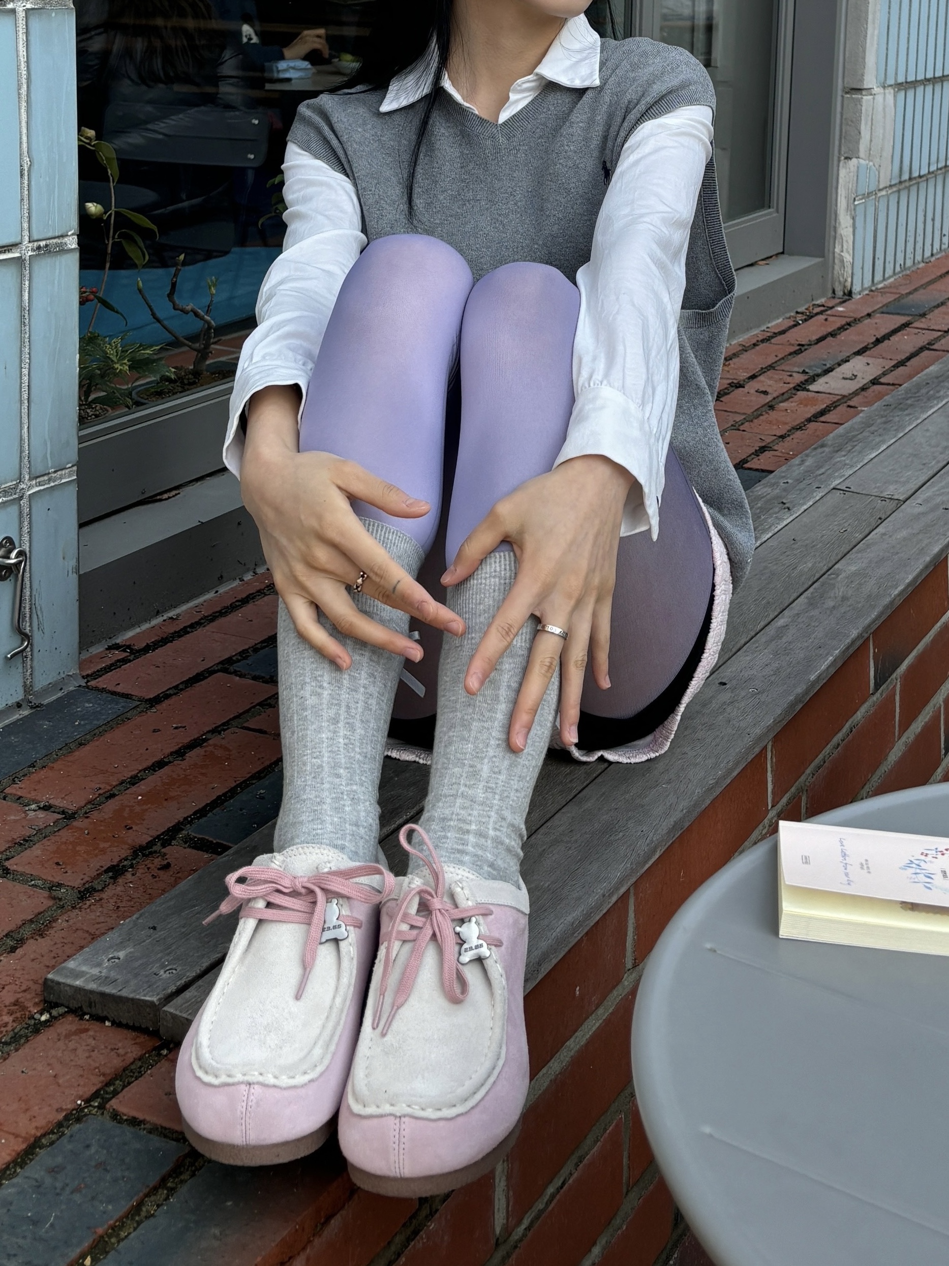 Scudo Dolphin Ring Plain 착용 스타일 - 3