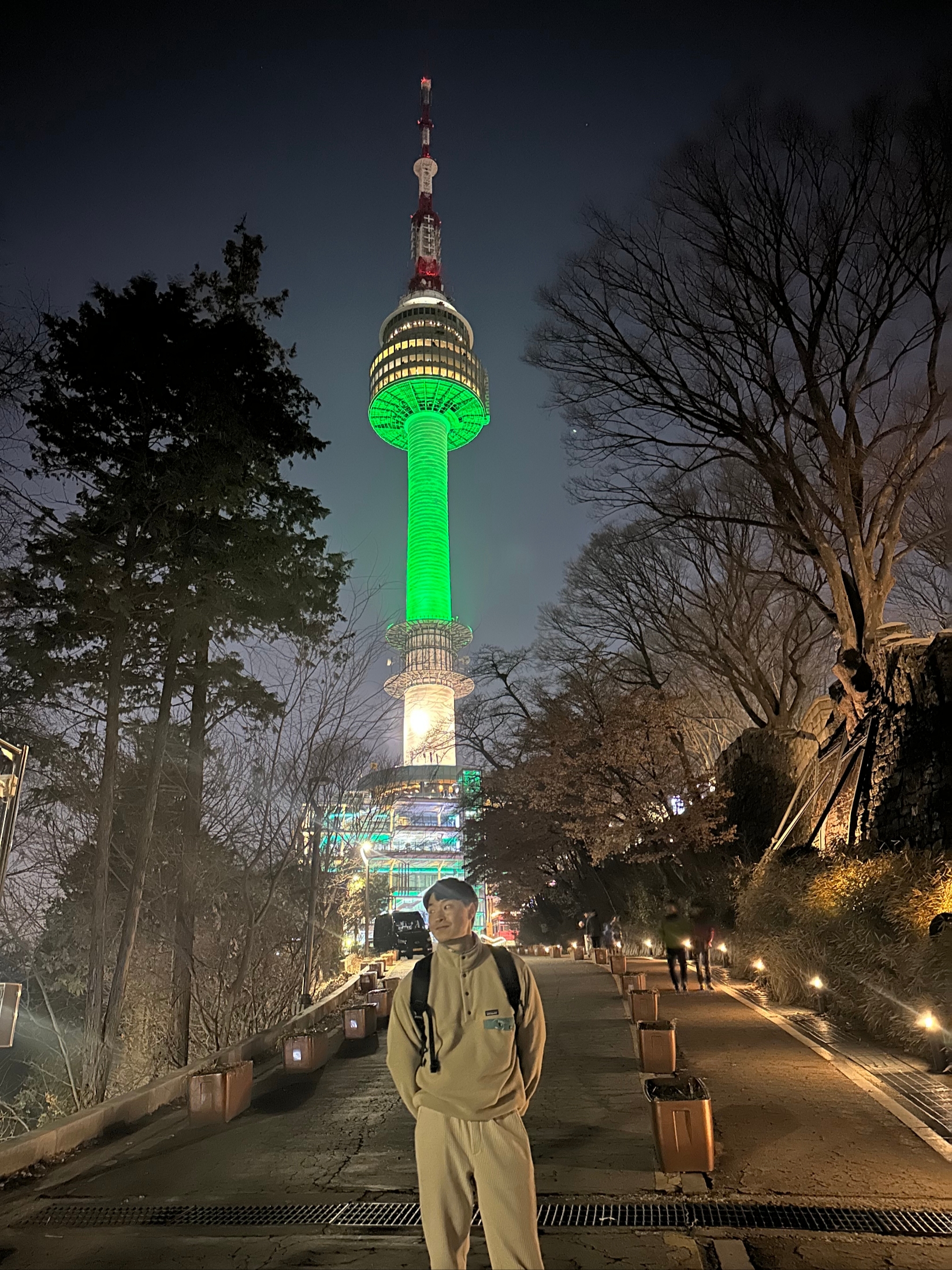 Patagonia Synchilla Snap-T Fleece Pullover Oatmeal Heather, Ader Error x Zara Backpack Black 착용 스타일 - 4