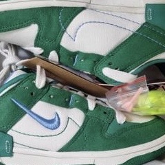 (W) Nike Dunk Low Disrupt 2 Phantom University Blue 착용 스타일