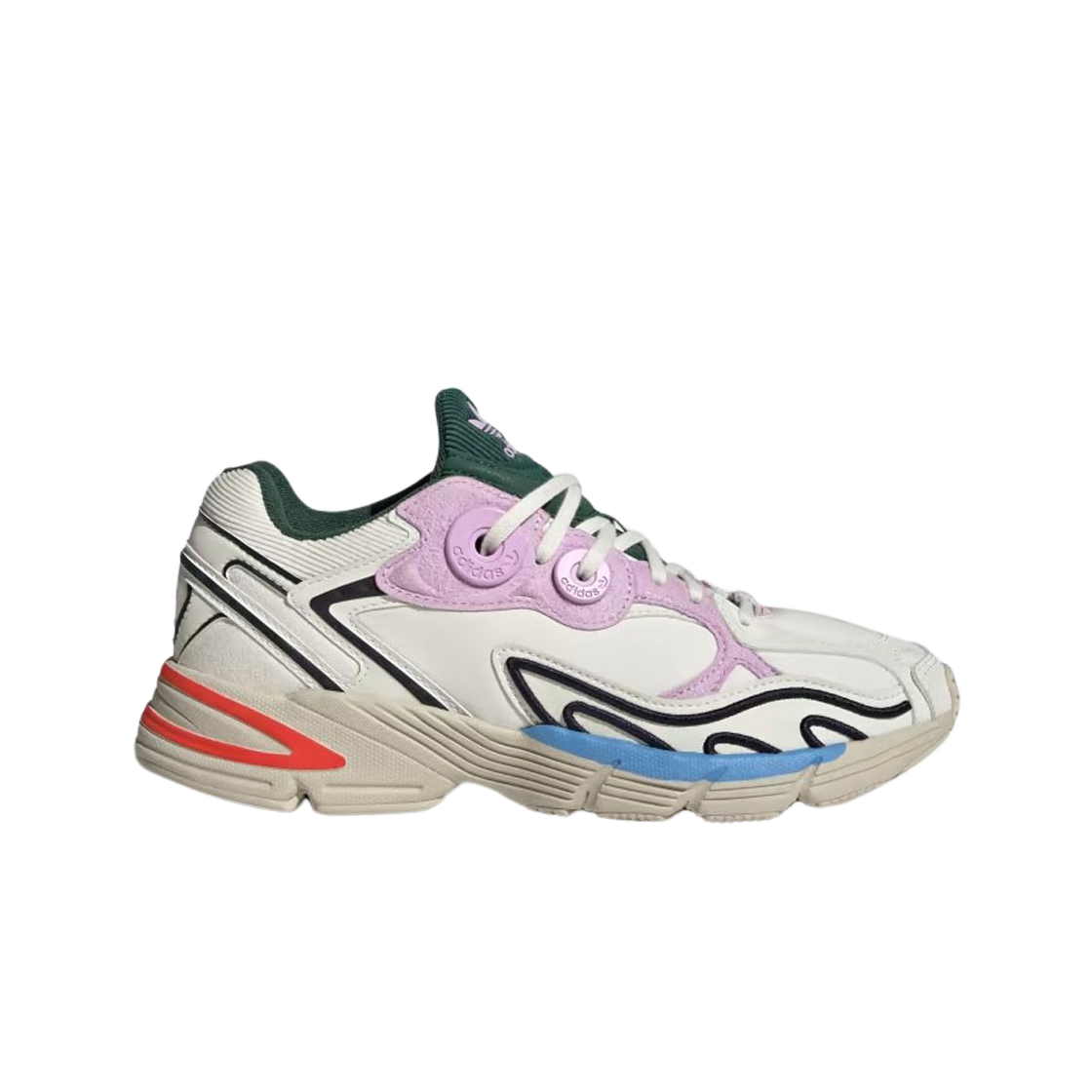 (W) 아디다스 아스티어 오프 화이트 블리스 라일락((W) Adidas Astir Off White Bliss Lilac) - 1