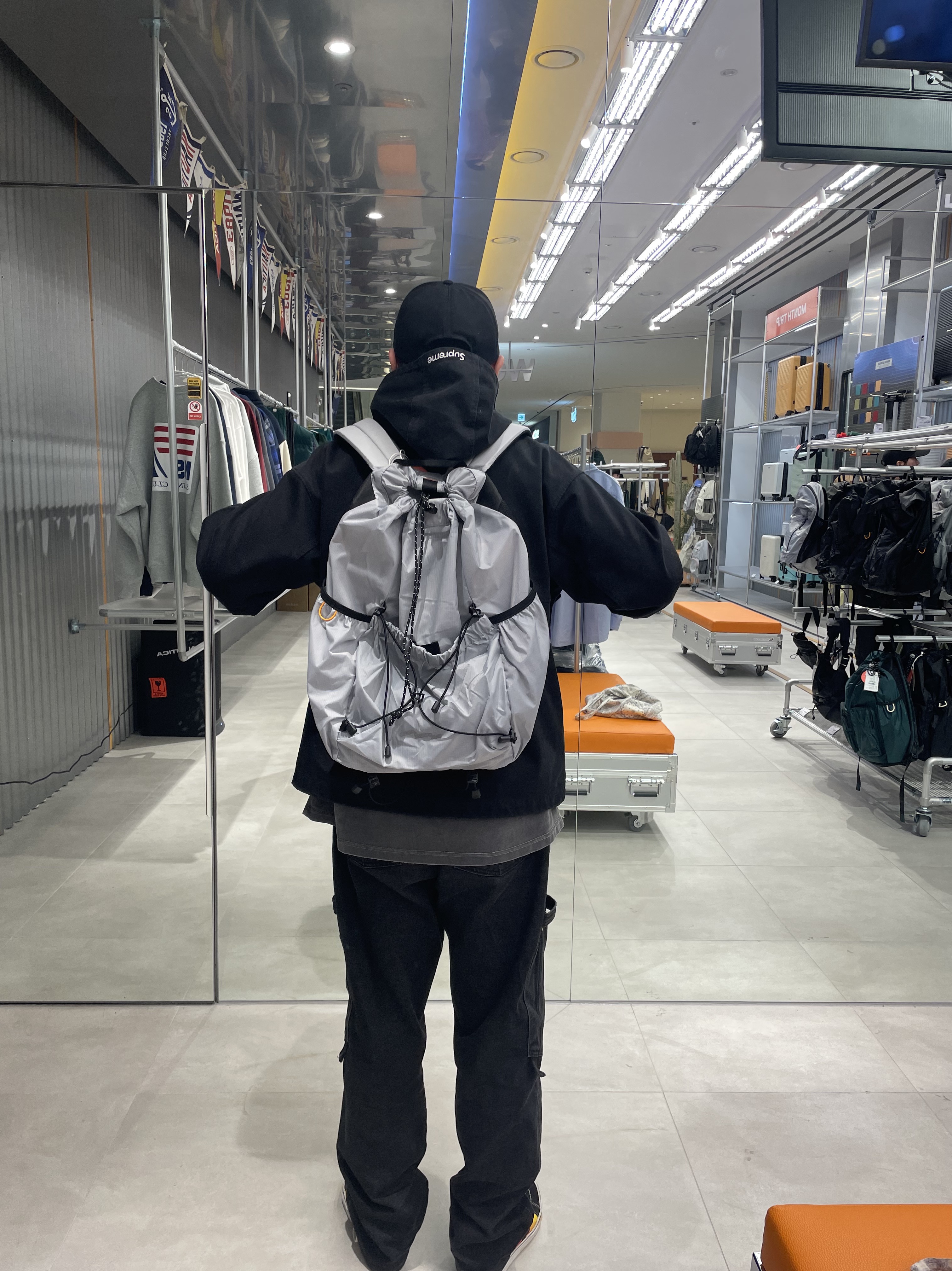 Supreme x Nike ACG Denim Pullover Black - 22FW 착용 스타일 - 2