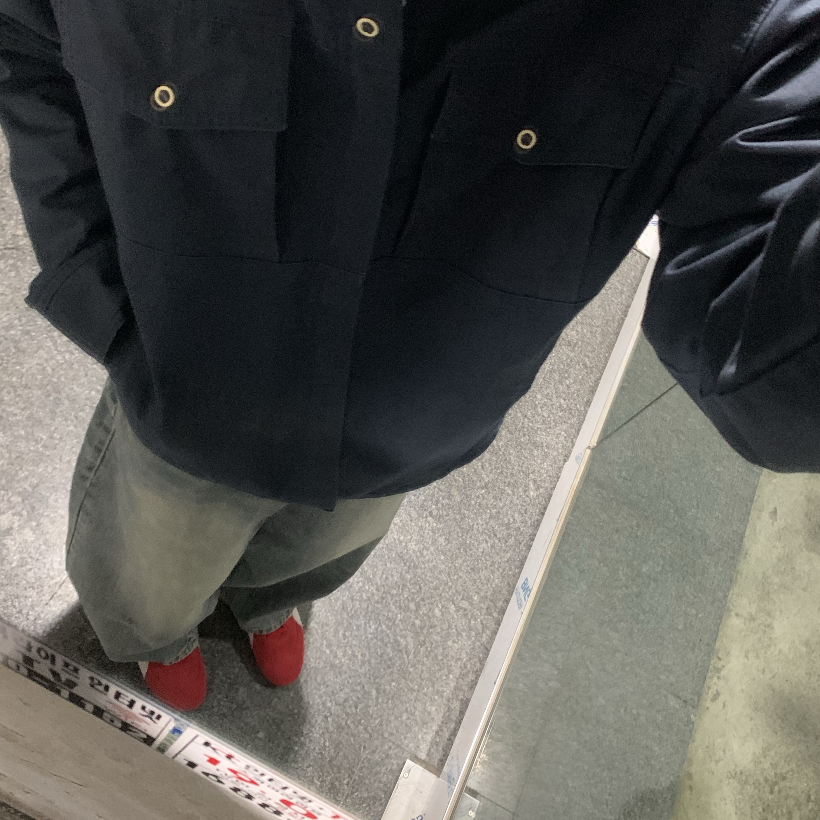 Puma Speedcat OG Sparco Ribbon Red White 착용 스타일 - 1