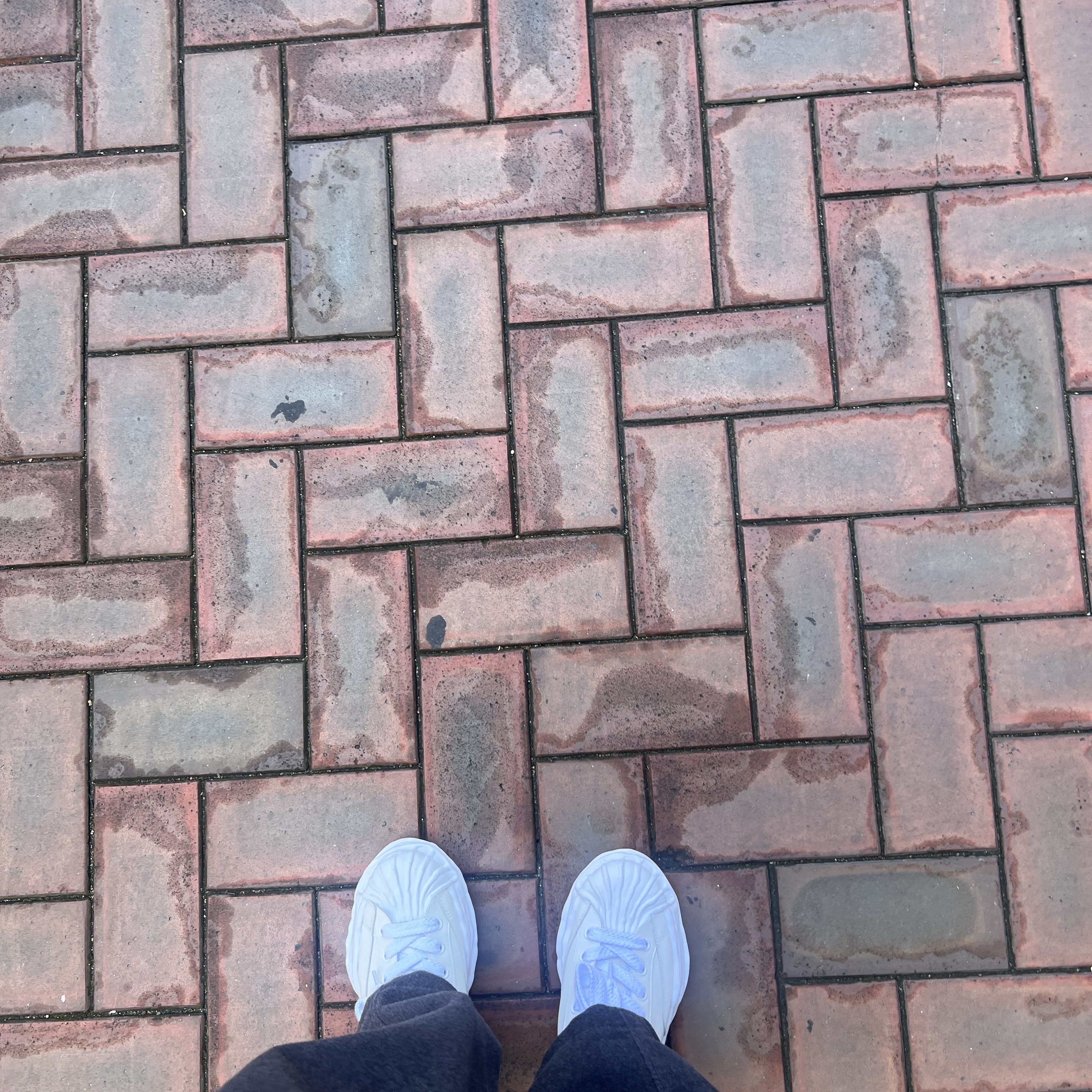 Maison Mihara Yasuhiro Blakey OG Sole Leather Low-top Sneakers White 착용 스타일