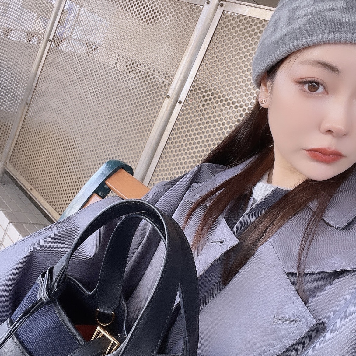 Hermes Picotin Lock 18 Pocket Bag Goeland Canvas Swift & Gold Bleu Marine Noir, (W) Hermes Very Small Farandole Earrings Rose Gold 착용 스타일