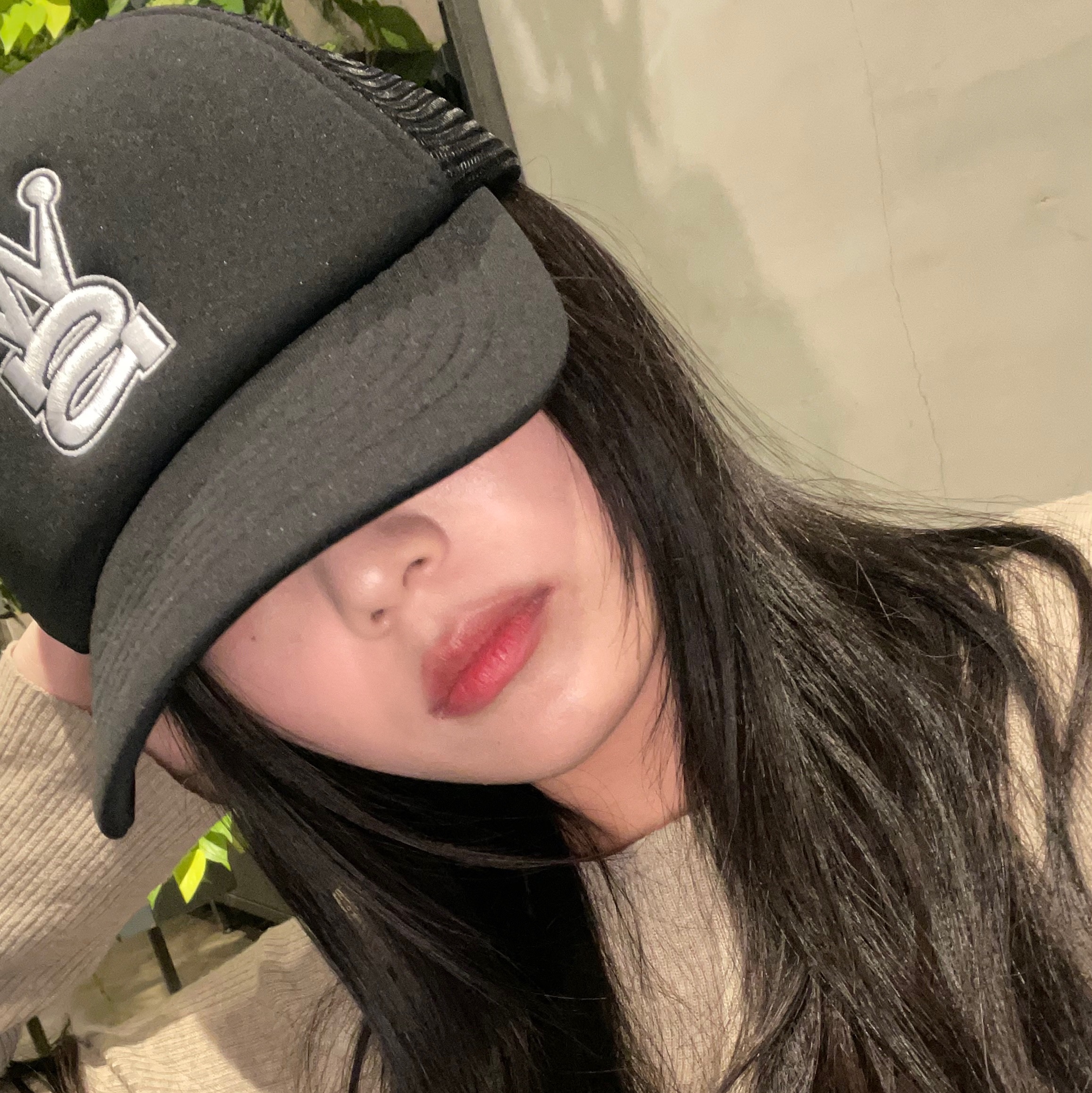 Stussy x Our Legacy Work Shop Trucker Cap Black 착용 스타일