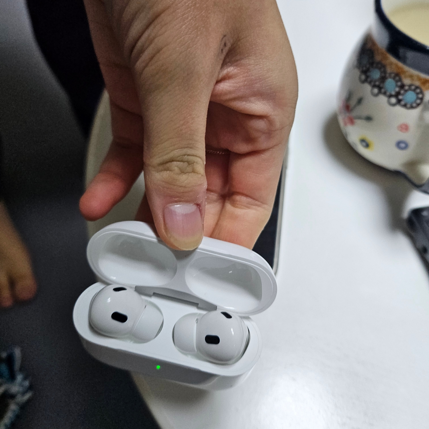 Apple Airpods Pro 2nd Gen with MagSafe Charging Case USB C (Korean Ver.) 착용 스타일