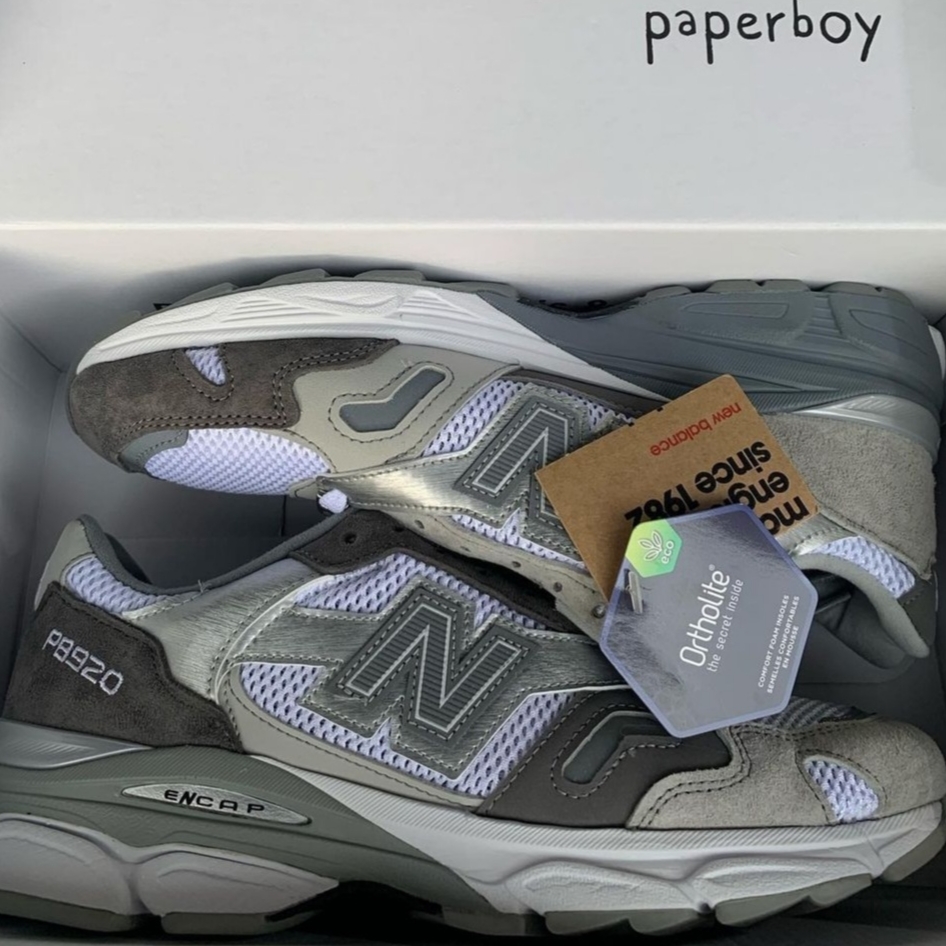New Balance x Paperboy Paris x Beams 920 Made in UK Ice Boy 착용 스타일