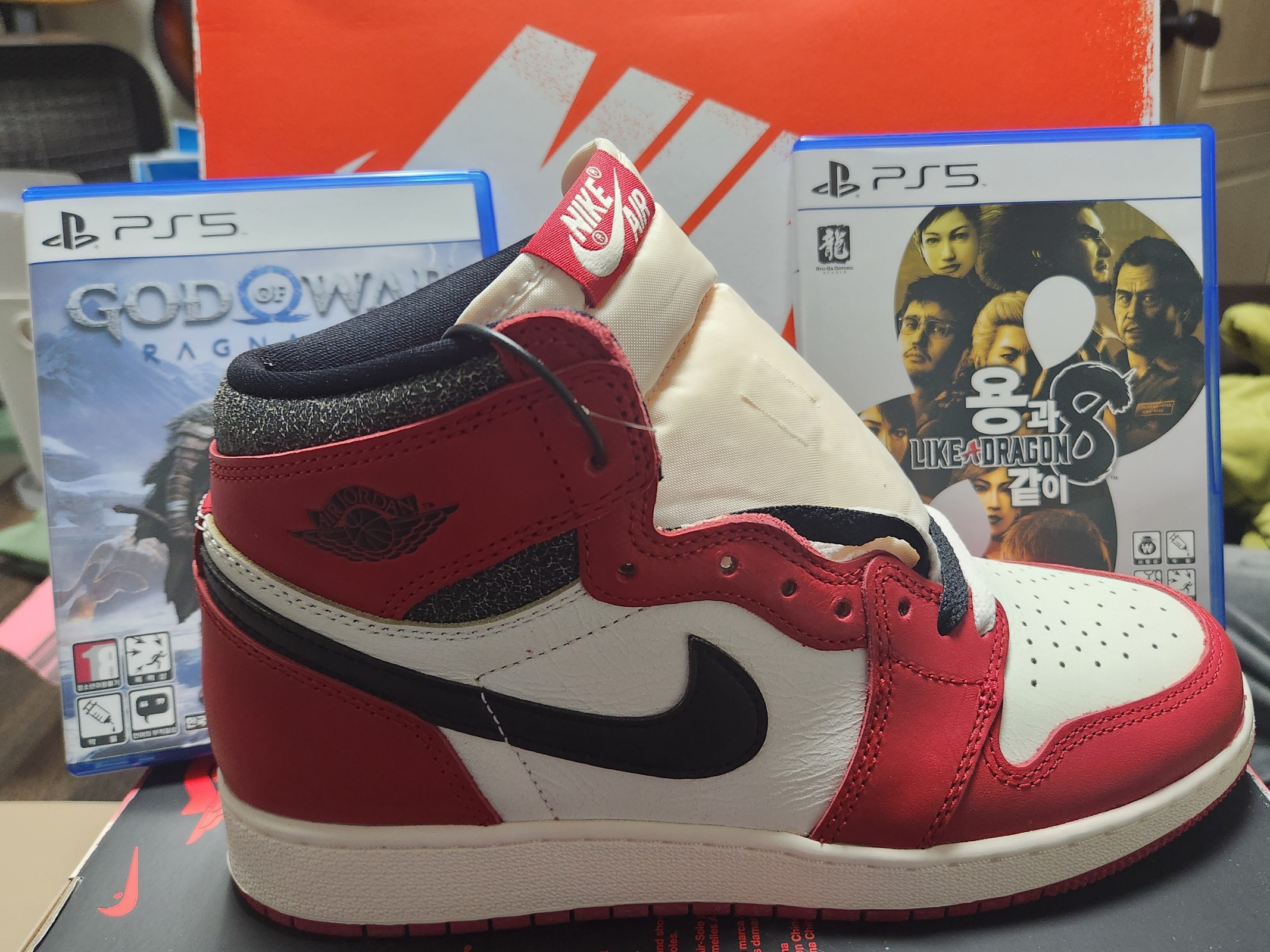 (GS) Jordan 1 Retro High OG Chicago 2022 착용 스타일 - 1