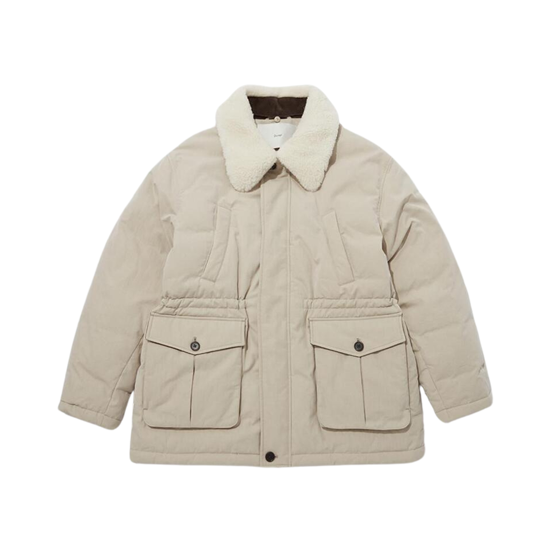 Dunst Collared Half Goose Down Jacket Beige 상세 이미지 1