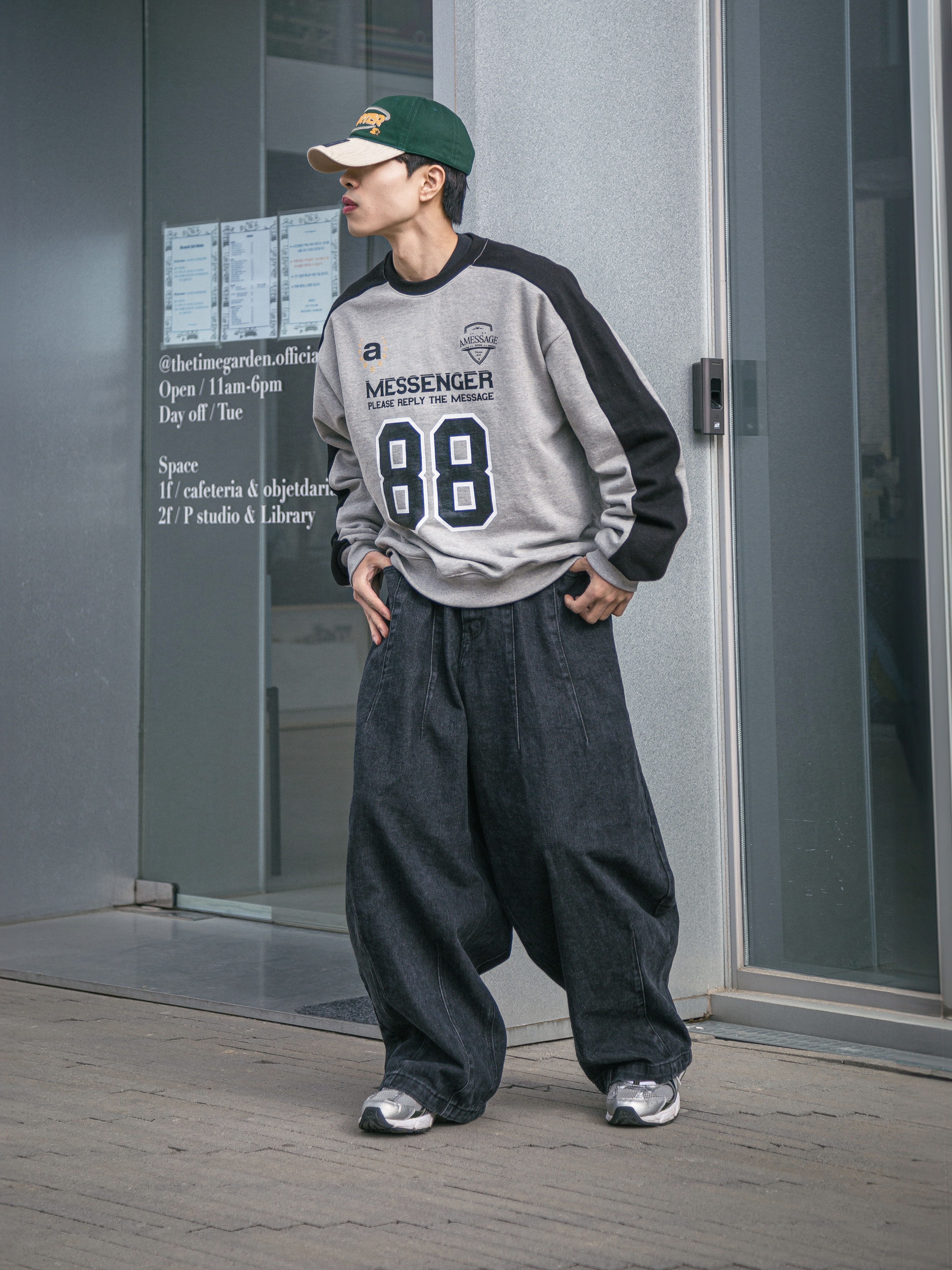 New Balance 530 Silver 착용 스타일 - 1