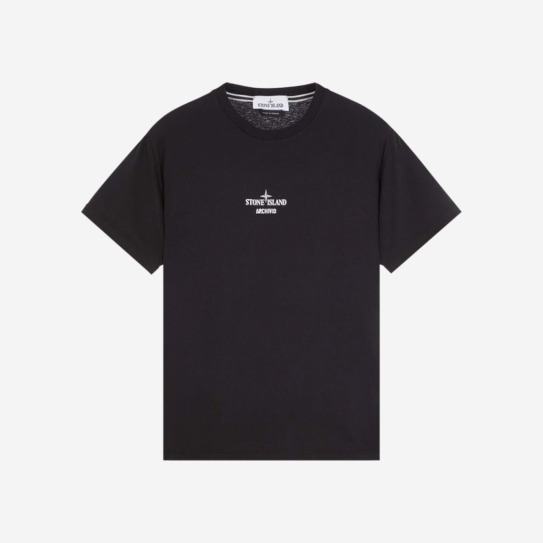 Stone Island 2NS91 Archivio T-Shirt Black - 24SS 상세 이미지 1