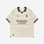 Puma x Pleasures AC Milan  2023/24 4th Jersey Replica Pristine Granola (Non Marking Ver.)