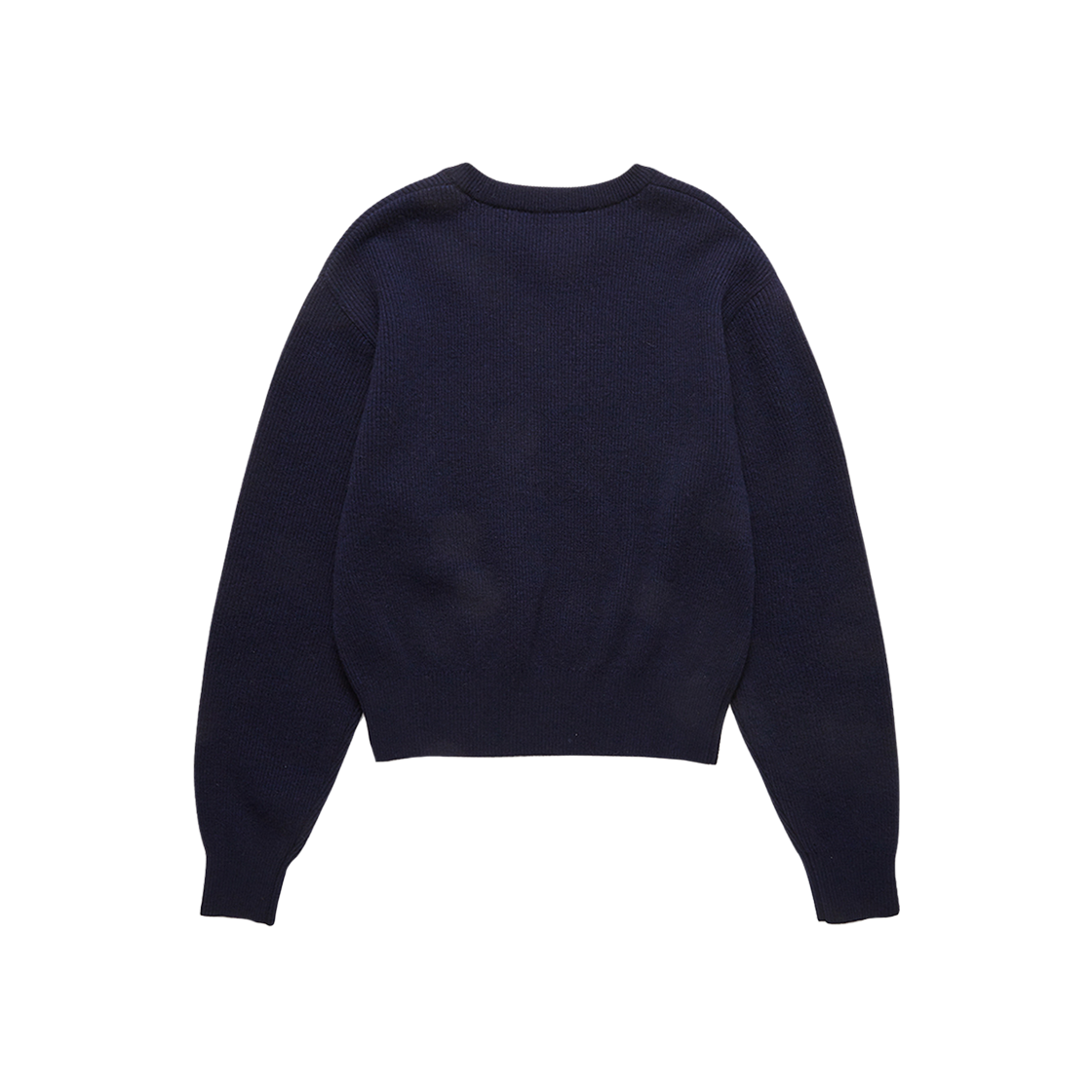 Dunst Buttoned Crewneck Sweater Navy 상세 이미지 2