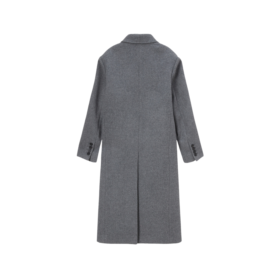 Dunst Tailored Double-Breasted Wool Coat Melange Grey 상세 이미지 2