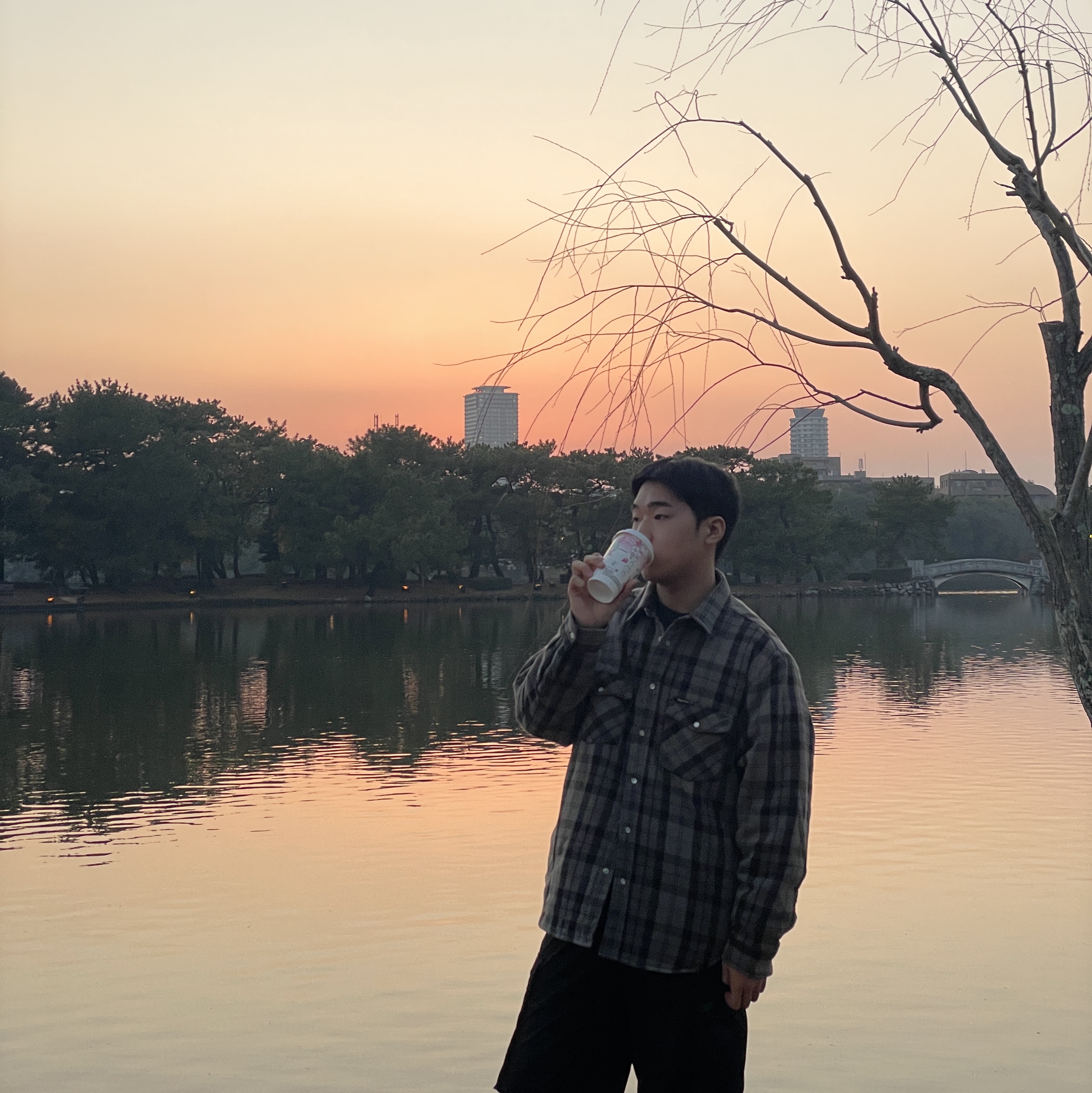 Supreme Quilted Flannel Snap Shirt Black - 24SS 착용 스타일