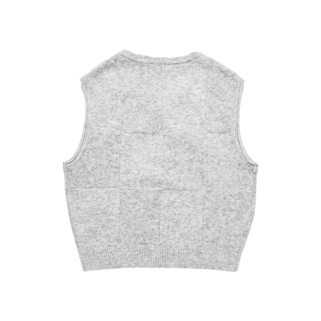 던스트 디바이드 브이넥 울 베스트 라이트 멜란지 그레이 | Dunst | KREAM Dunst Divide V-Neck Wool Vest Light Melange Grey