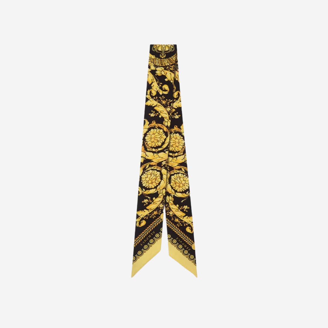 Versace Barocco Silk Scarf Tie Print 상세 이미지 1