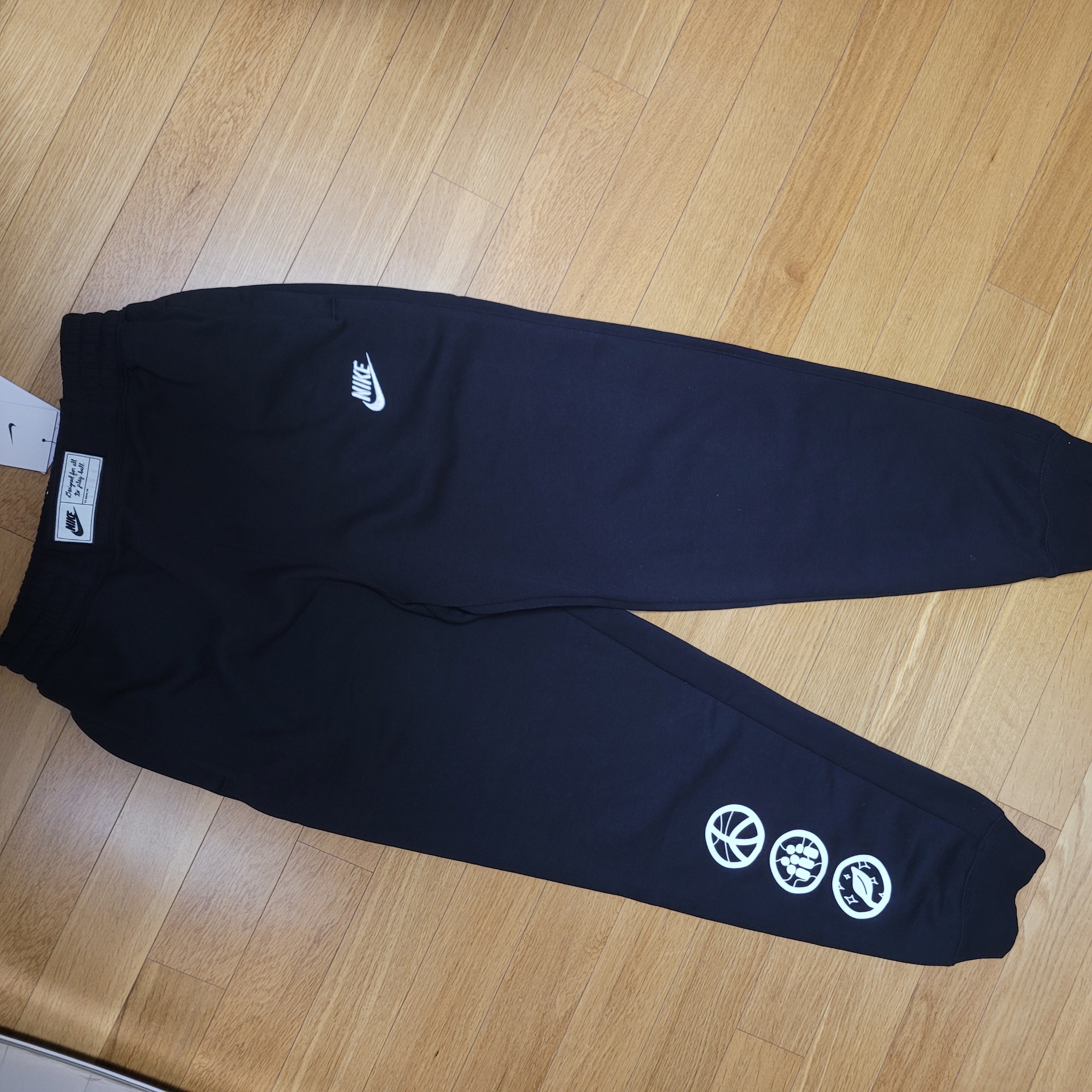 (Kids) Nike Culture of Basketball Pants Black 착용 스타일 - 1