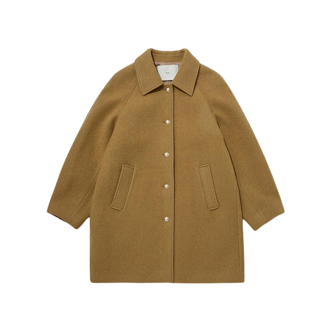 (W) Dunst Boucle Wool Half Coat Camel 상세 이미지 1