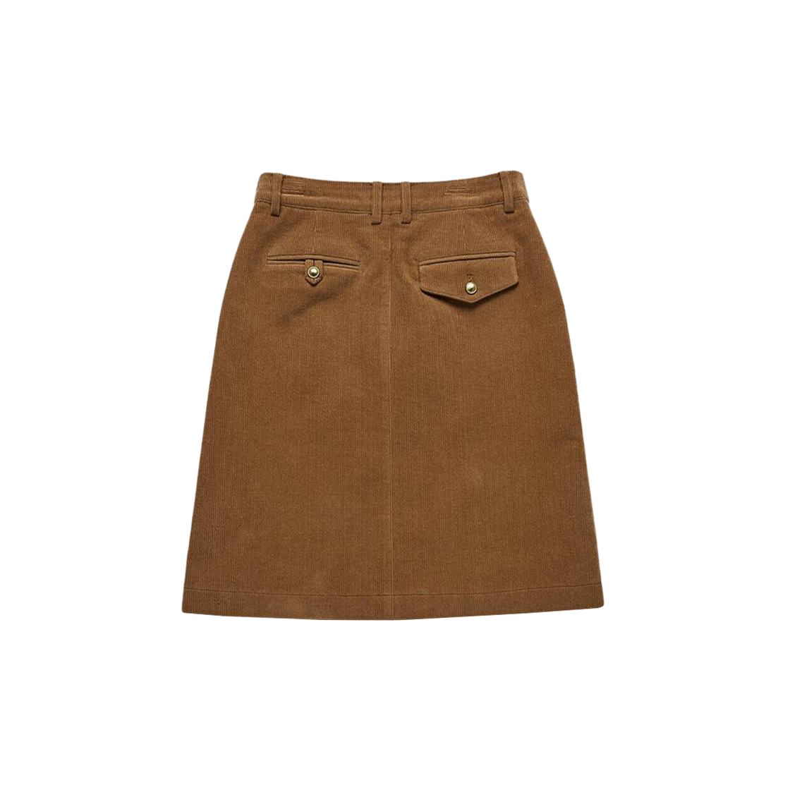 (W) Dunst A-Line Button Point Corduroy Skirt Corduroy Camel 상세 이미지 2