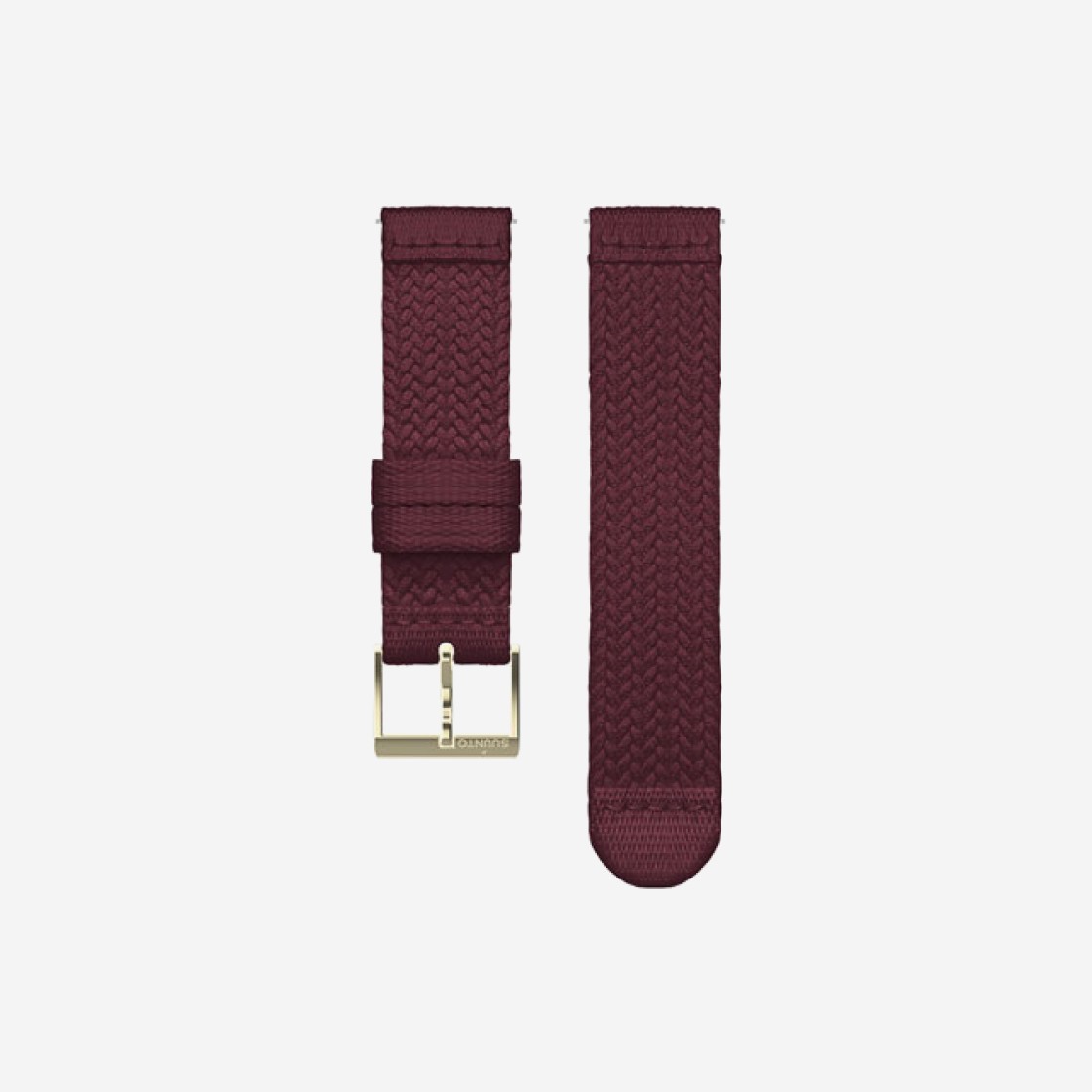 Suunto 20mm Athletic 5 Braided Strap S Burgundy Gold 상세 이미지 1