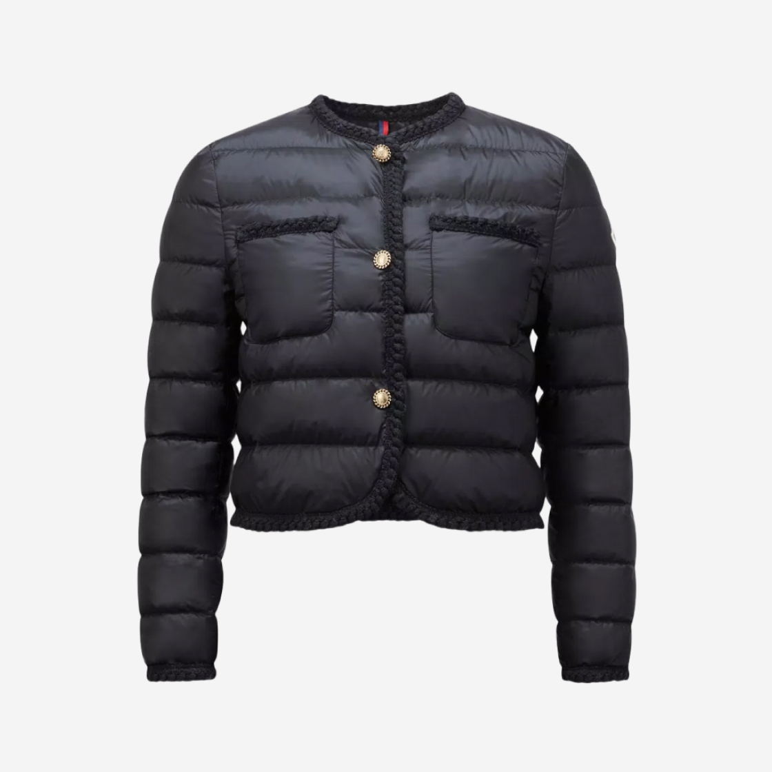 W 몽클레르 아리스테오 쇼트 다운 자켓 블랙 24ss Moncler Kream