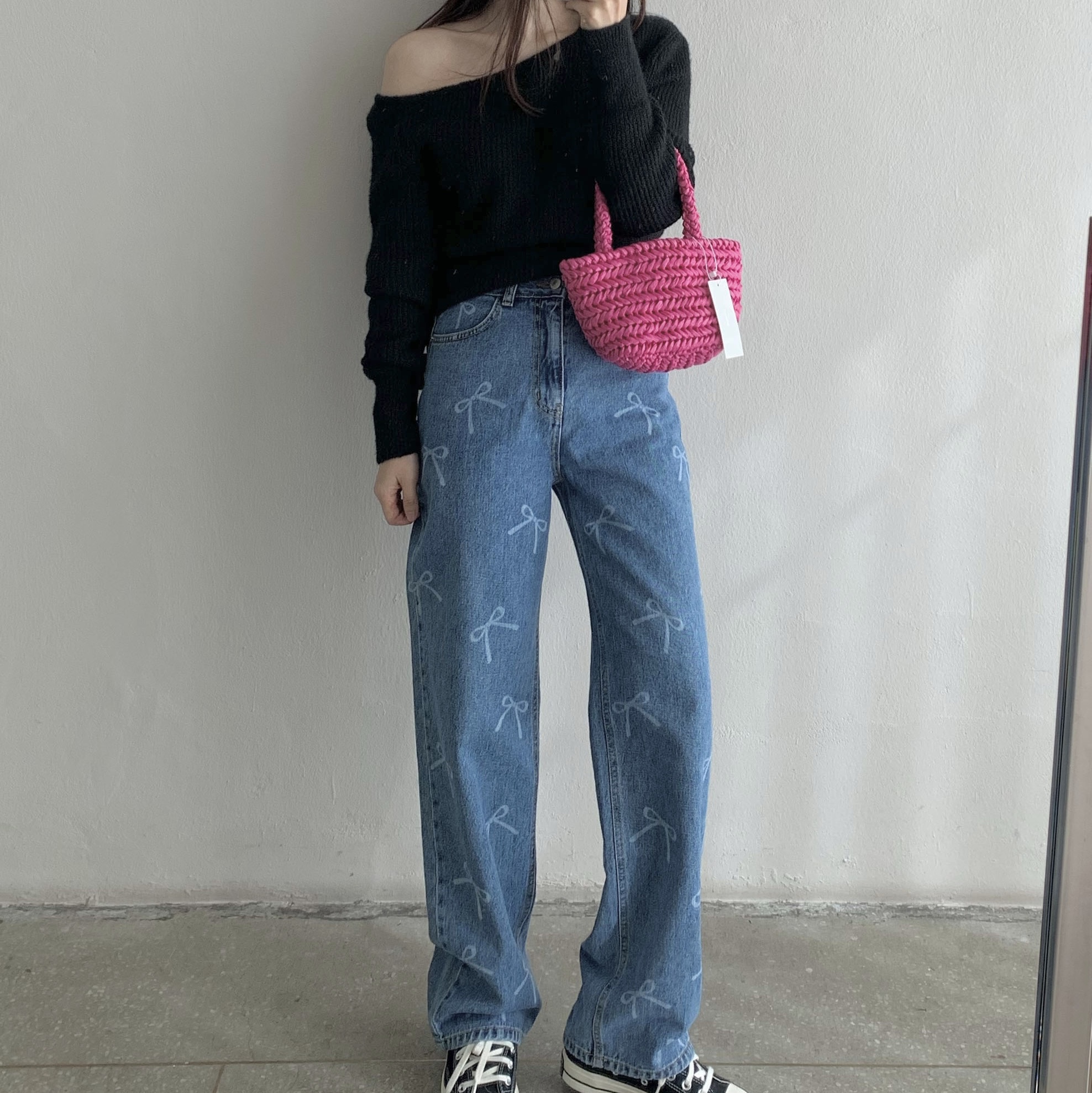 Converse Chuck 70 Hi Black 착용 스타일 - 3