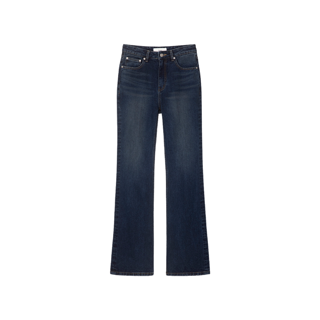 (W) Dunst 70s Semi Flared Jeans Dark Blue 상세 이미지 1