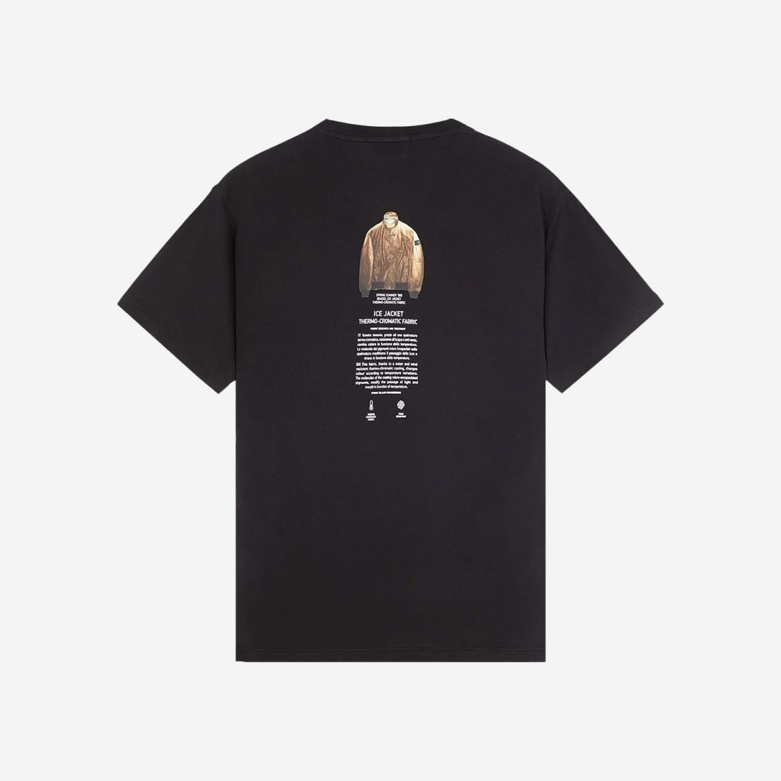 Stone Island 2NS91 Archivio T-Shirt Black - 24SS 상세 이미지 2