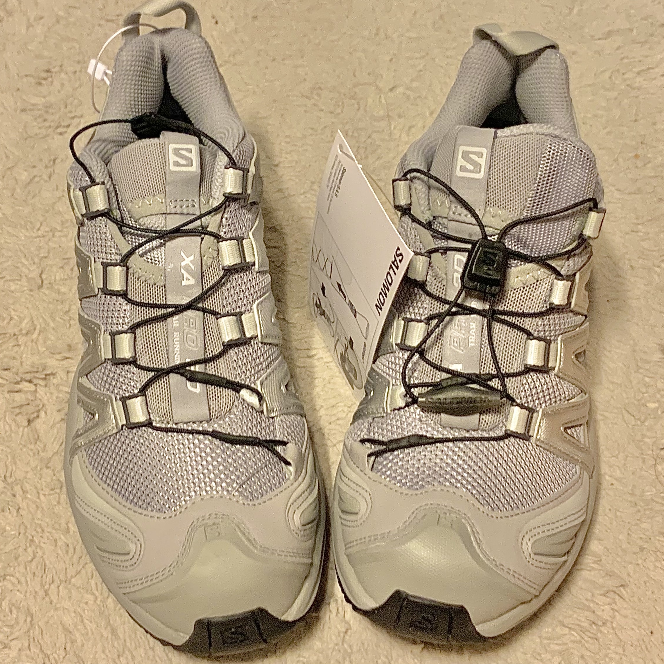 Salomon XA Pro 3D Alloy Silver 착용 스타일 - 1