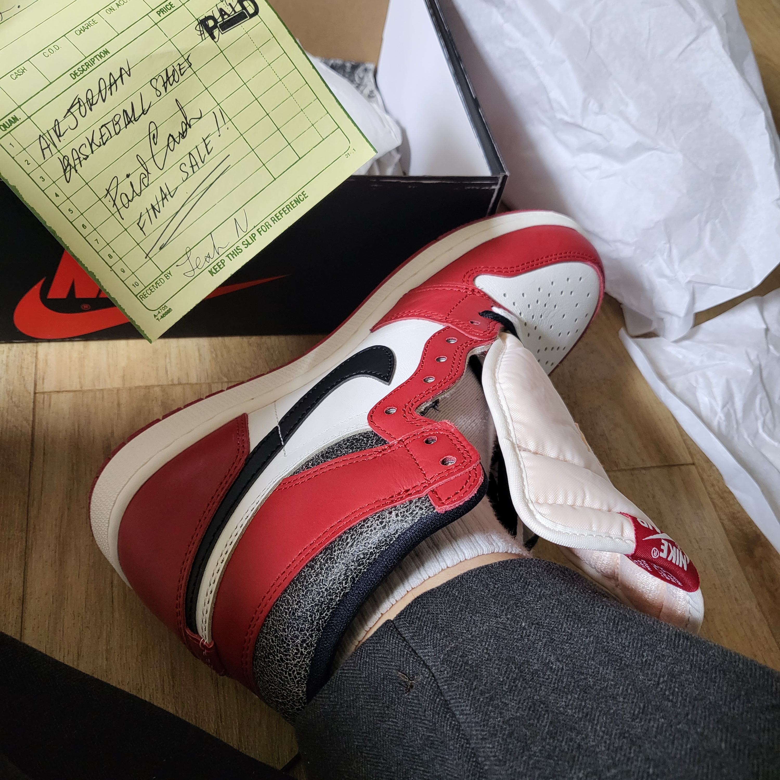 Jordan 1 Retro High OG Chicago 2022 착용 스타일