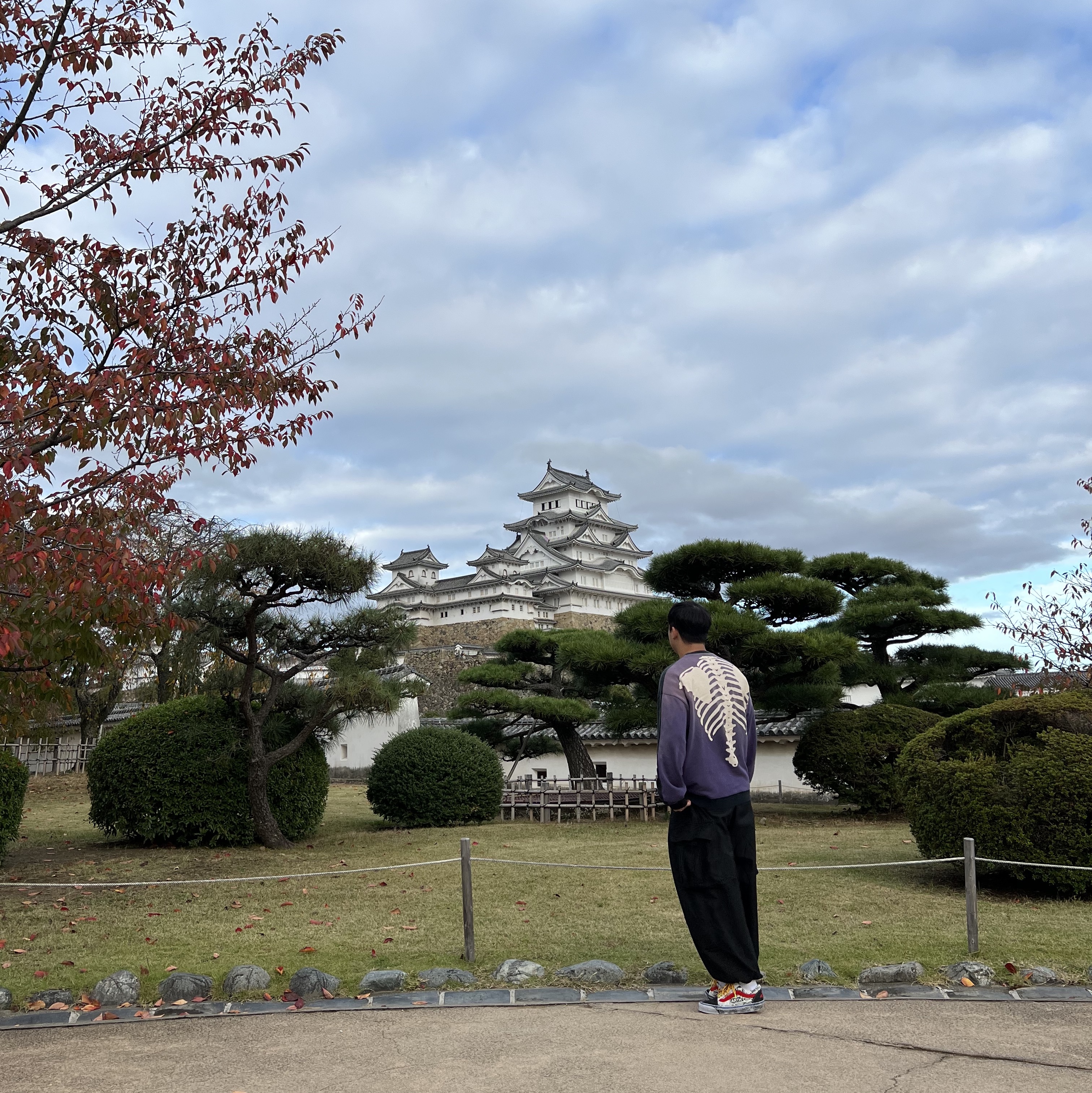 Kapital 2 Tone Big Fleece Sweatshirt Black Purple, Vans Vault x Gallery Dept. OG Old Skool LX 착용 스타일