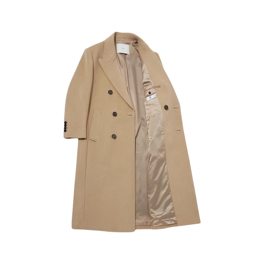 Dunst Maxi Double-Breasted Cashmere Coat Camel 상세 이미지 2